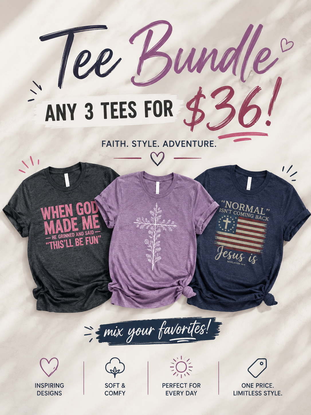 Love in Faith Facebook ad