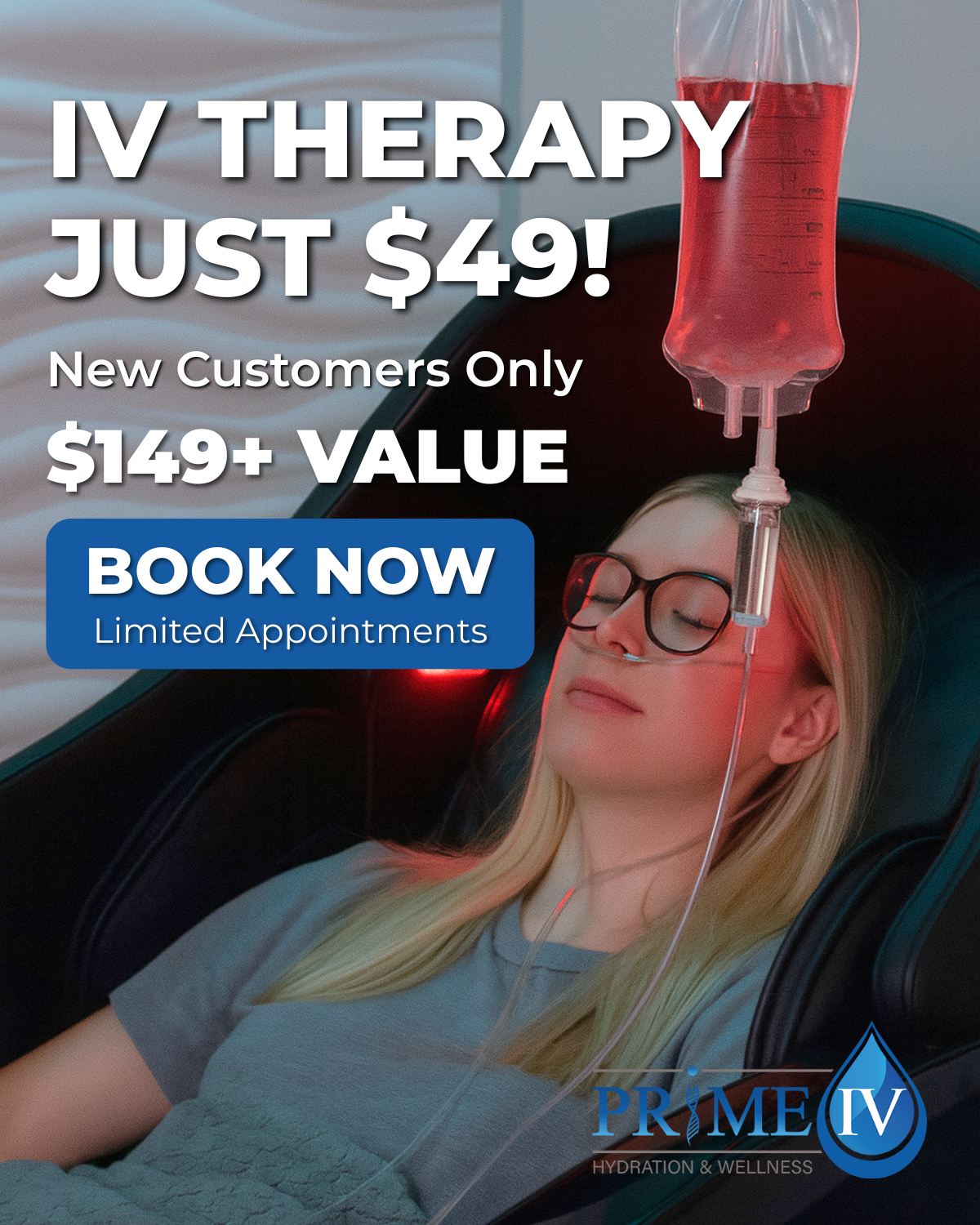Prime IV Hydration & Wellness Facebook ad