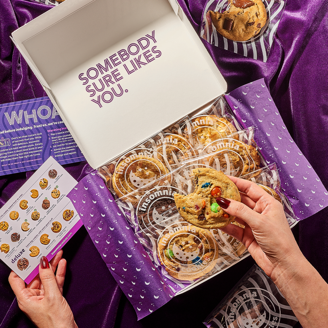 Insomnia Cookies Facebook ad