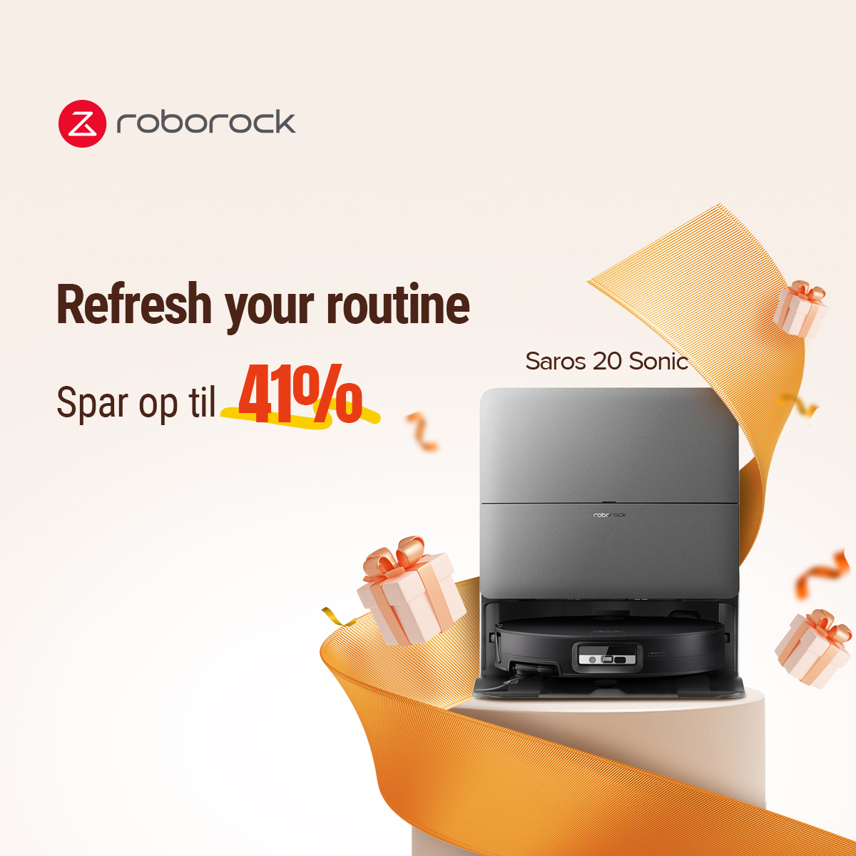 Roborock Nordic Facebook ad from Jul 26, 2026