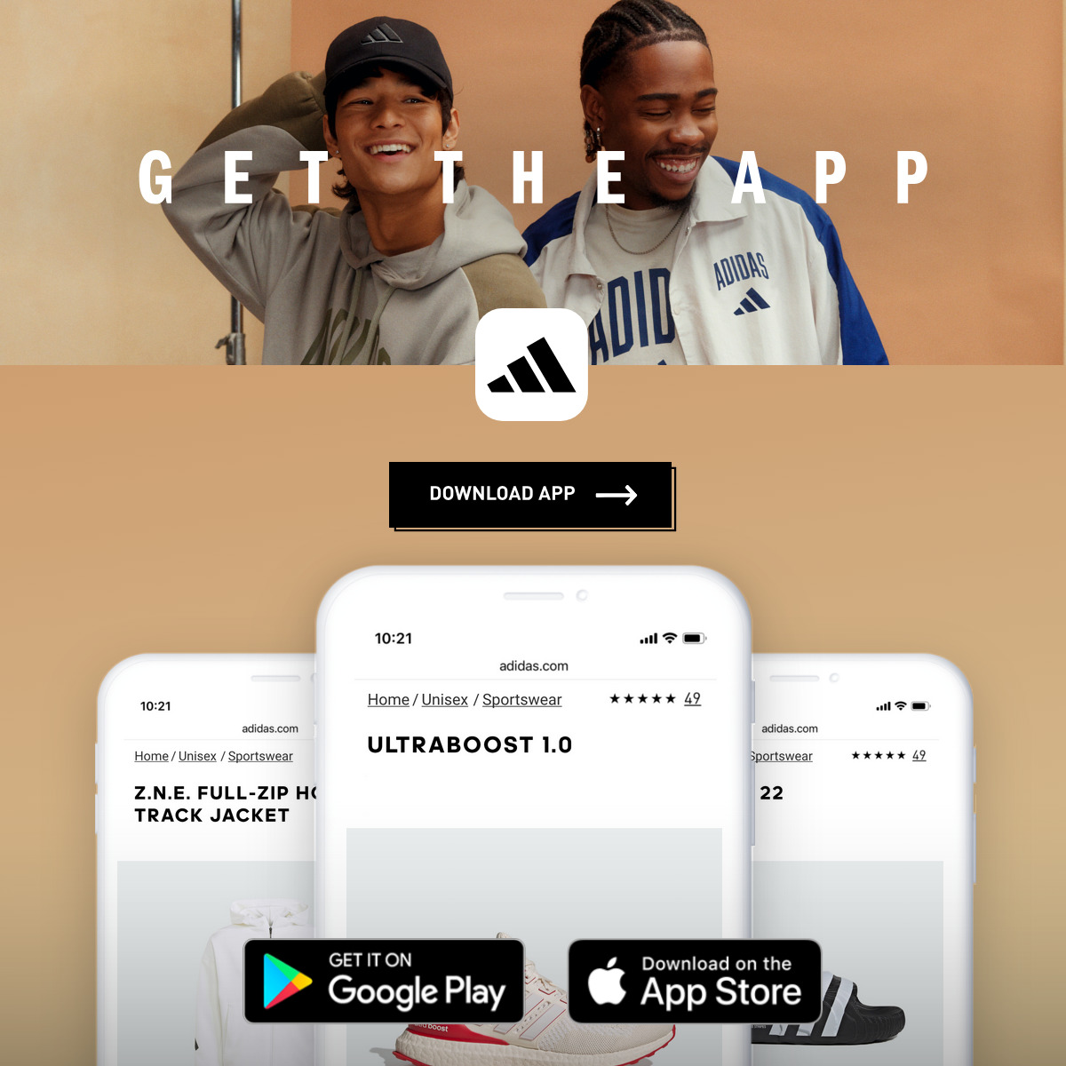 adidas Facebook ad from Jul 31, 2026