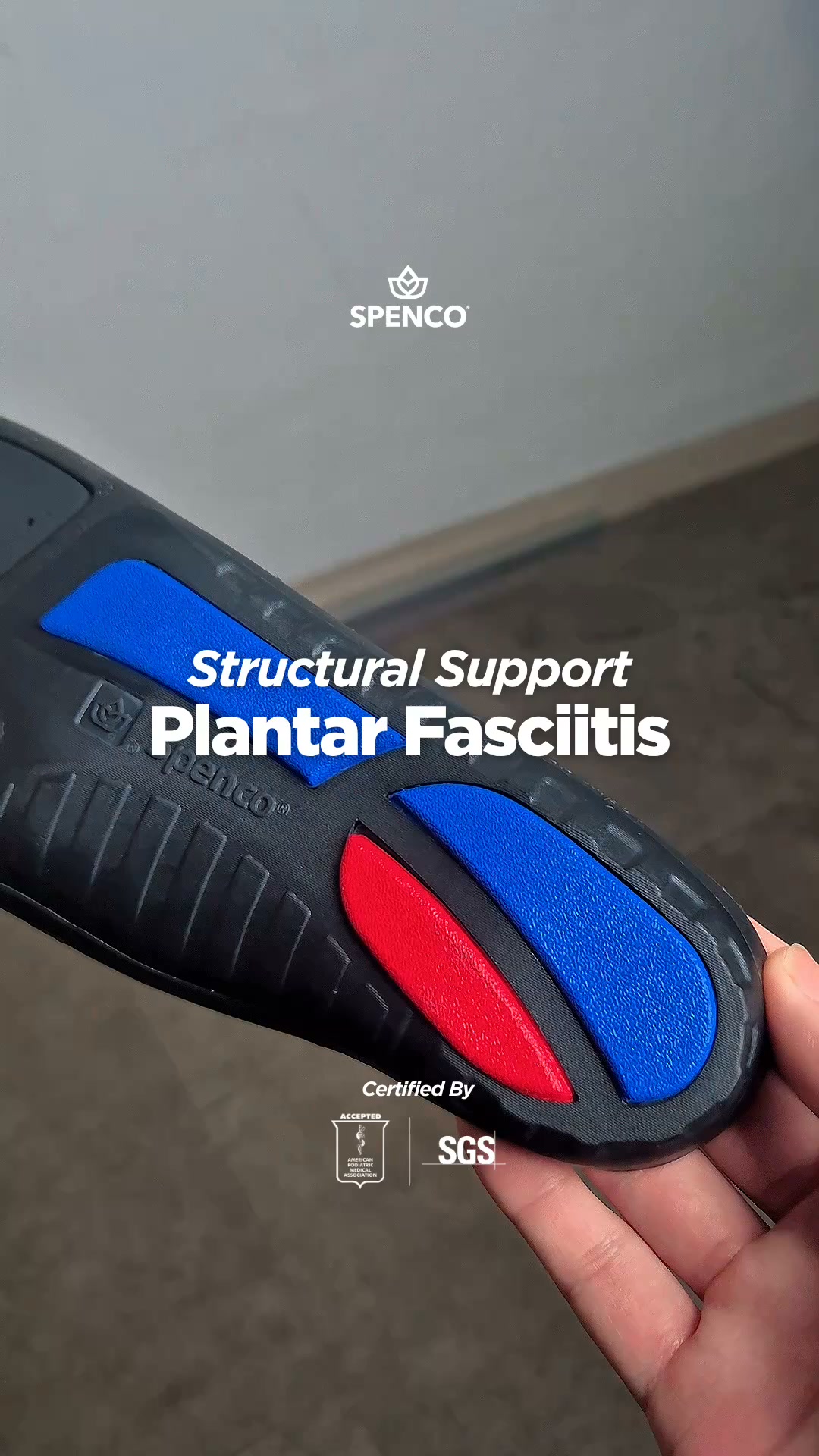 Spenco a foot health products for reducing pain and increase mobility Facebook ad: Nyeri Tumit Makin Parah? Itu Tanda Plantar Fasciitis!