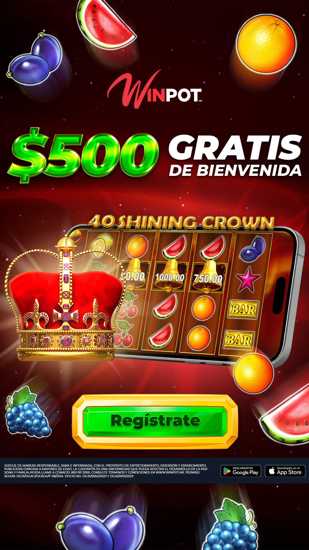 Winpot.mx Facebook ad