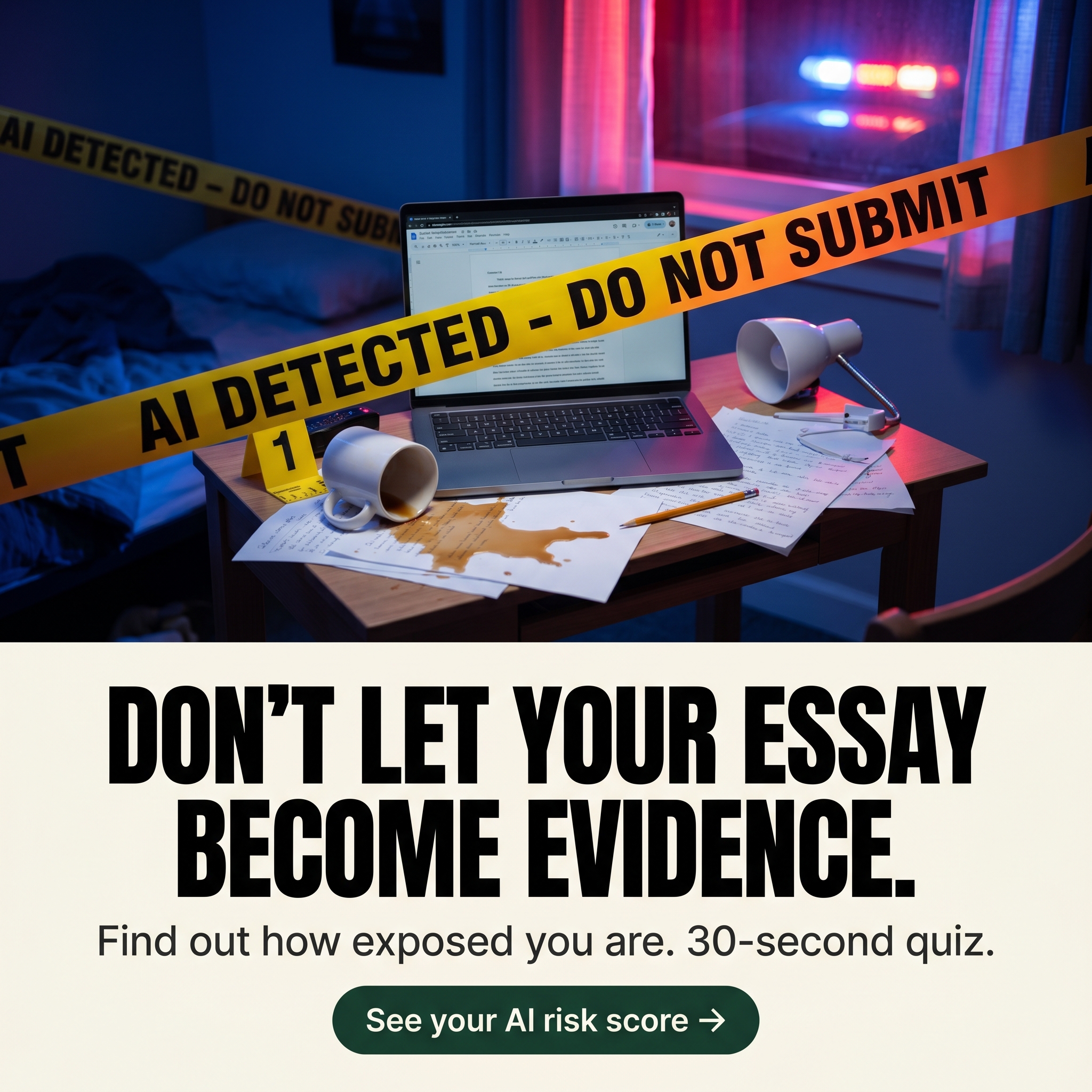 ClearSai Facebook ad: Check your essay before your professor does