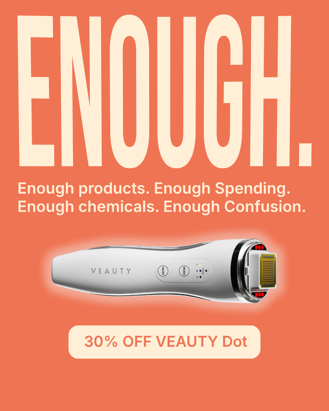 Veauty Facebook ad