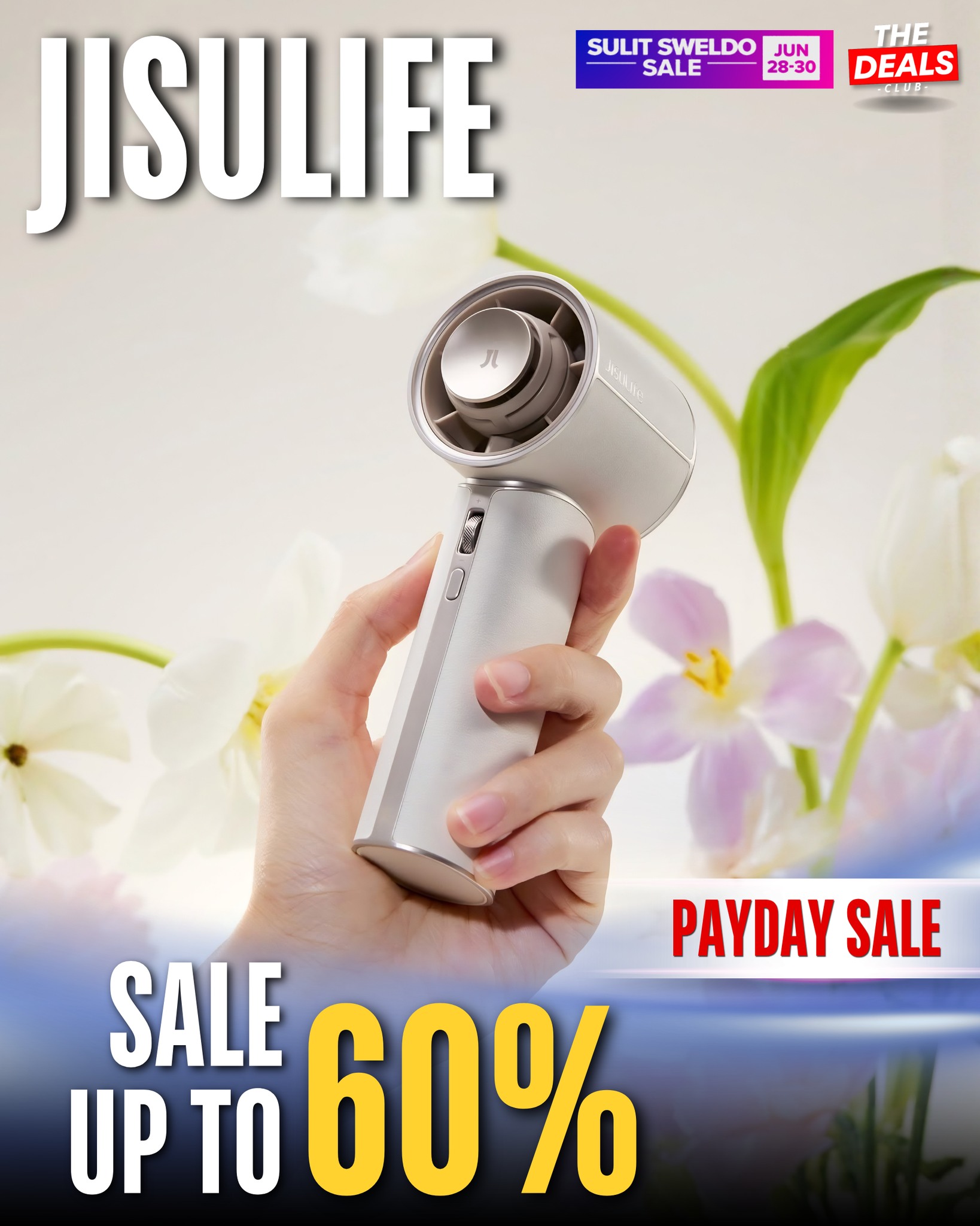 The Deals Club Facebook ad: Jisulife Sale!