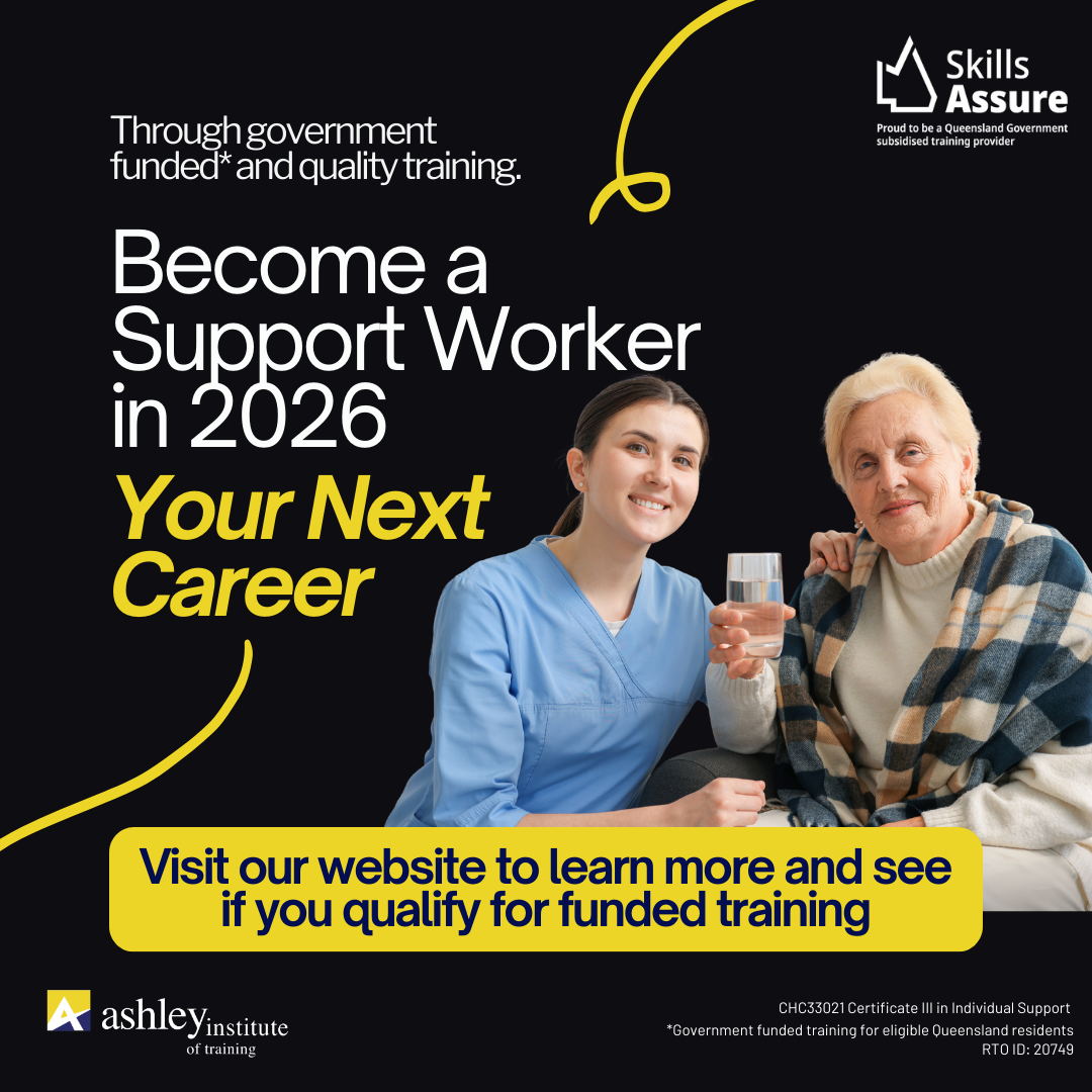 Ashley Institute of Training RTO 20749 Facebook ad