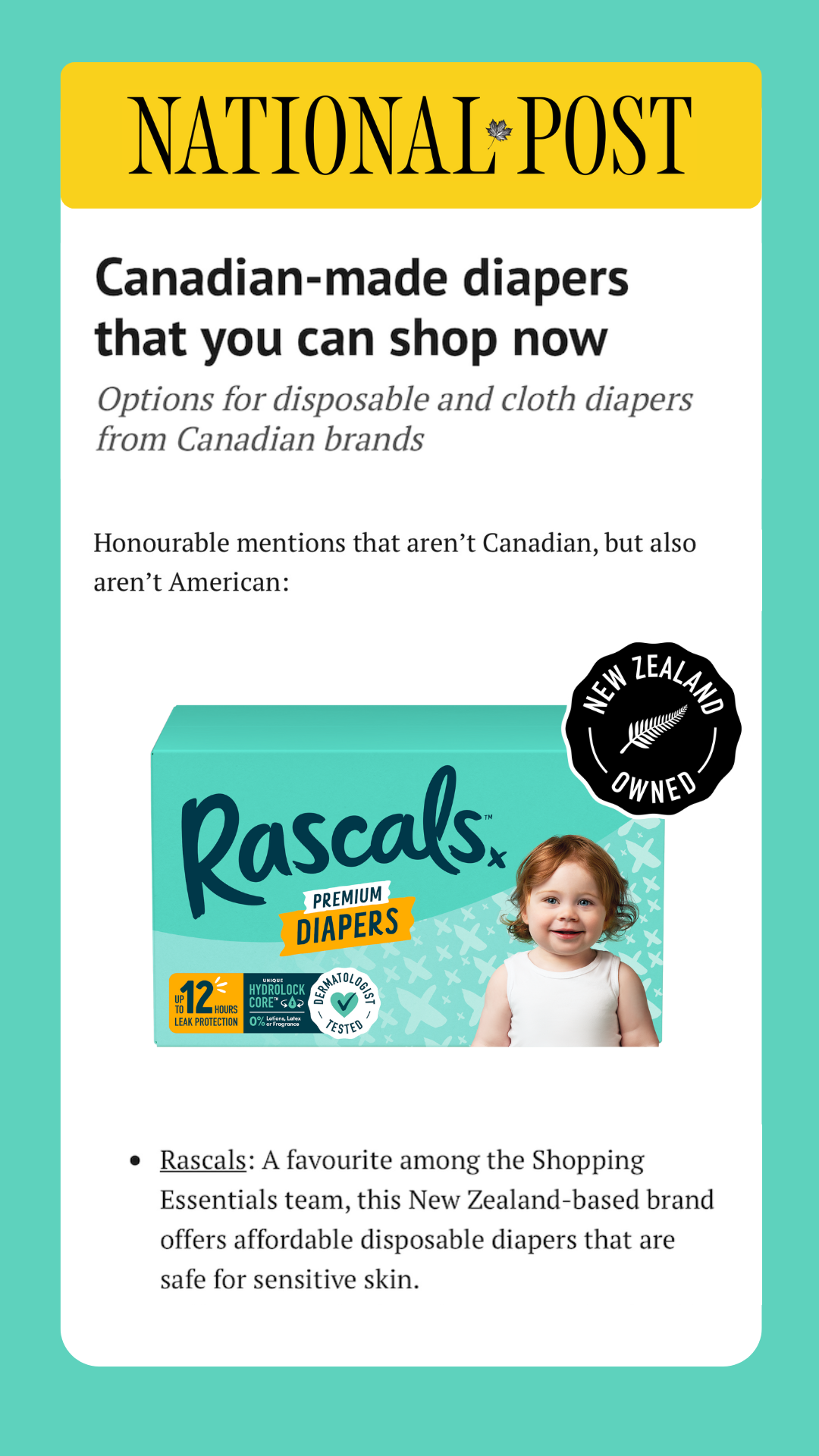 Rascals Facebook ad