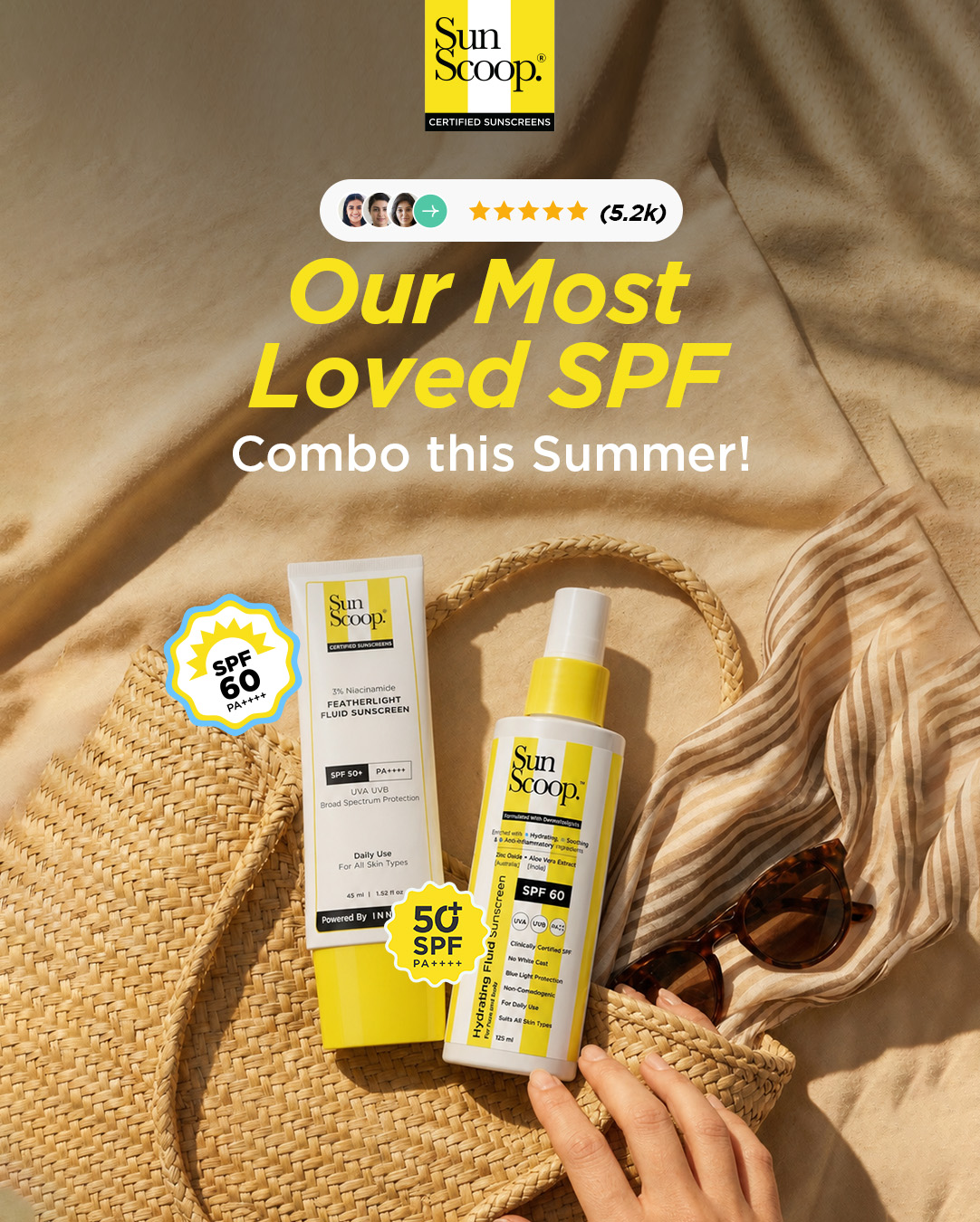 Sunscoop SPF Facebook ad