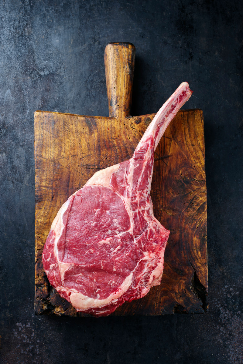 Great Meats Calgary Facebook ad: Premium AAA Tomahawks
