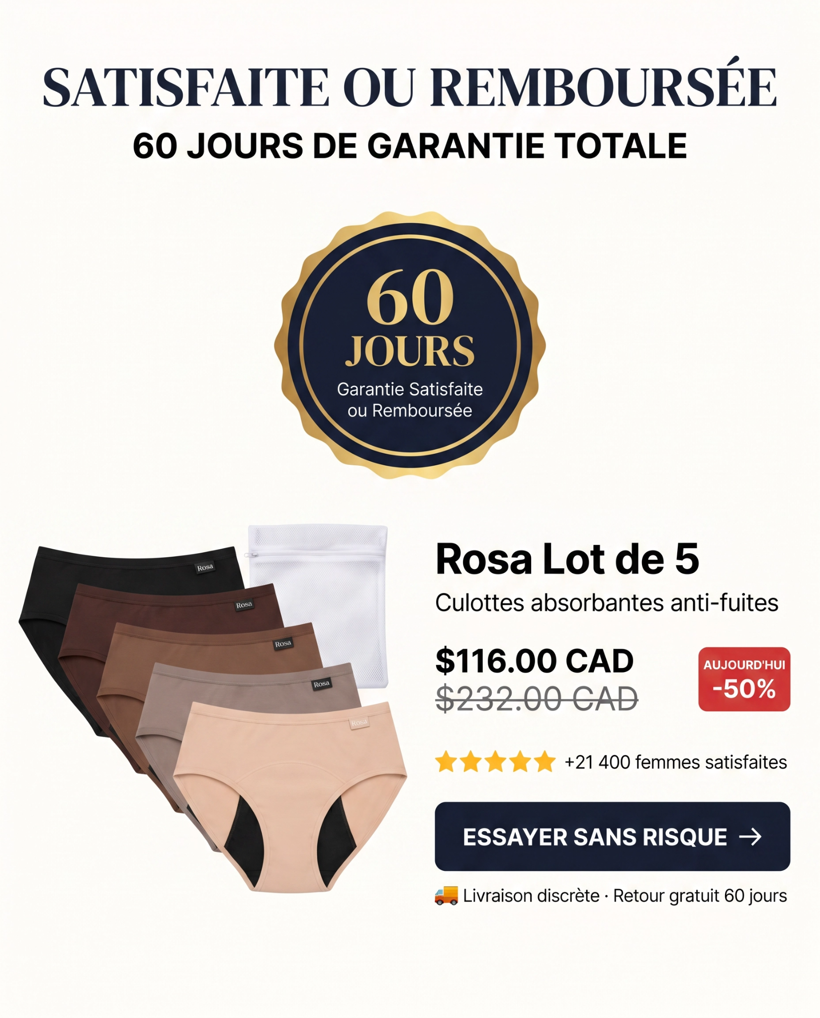 Rosa Facebook ad