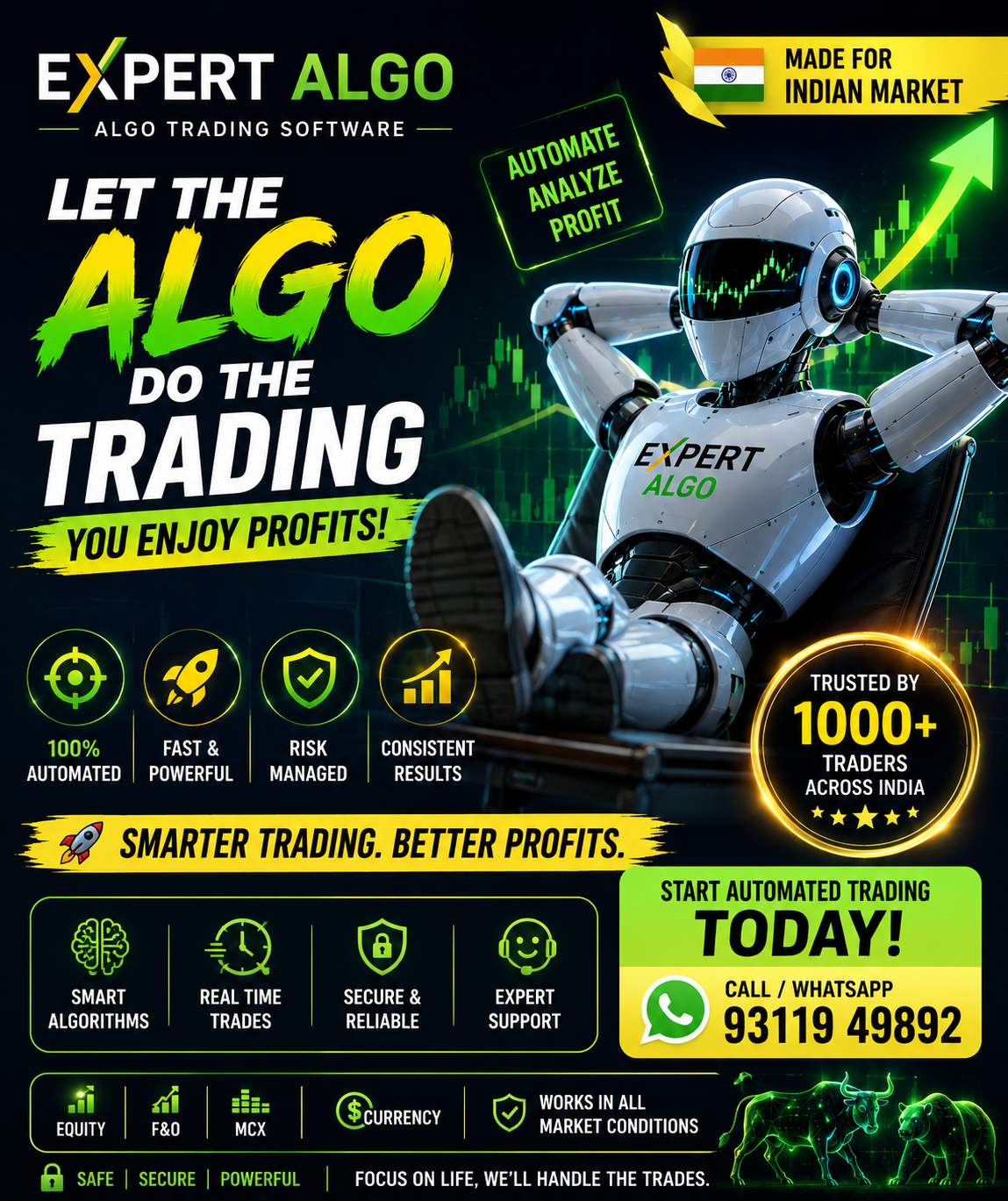 Expert technologies Facebook ad: Chat with us.