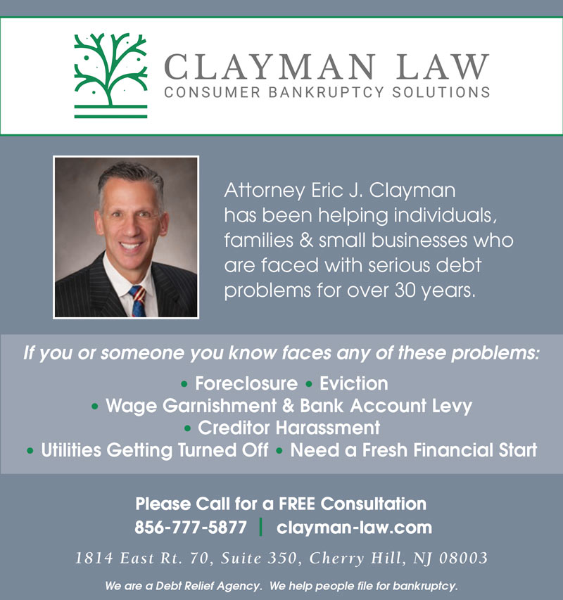 Clayman Law LLC Facebook ad: We provide solutions to consumers and small businesses…
