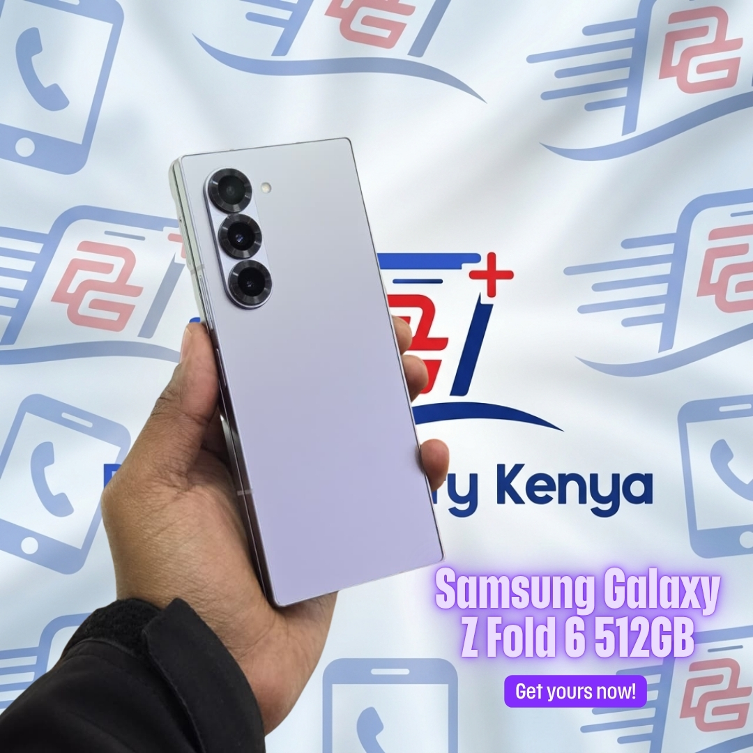 Phones Gallery Kenya Facebook ad: Upgrade to the Samsung Z Fold 6, iPhone…