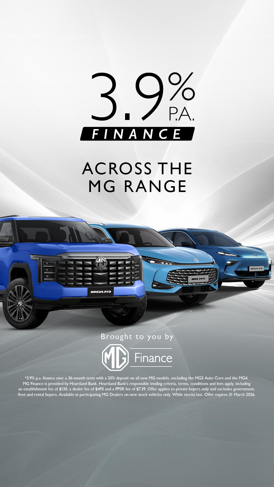MG Motor New Zealand Facebook ad from Feb 2, 2026