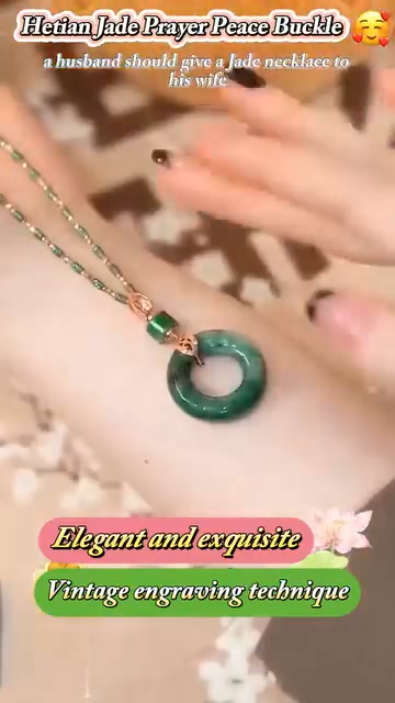 Wayifustyle1 Facebook ad: High-Quality Hetian Jade Necklace