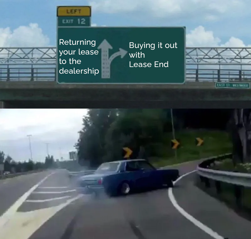 Lease End Facebook ad