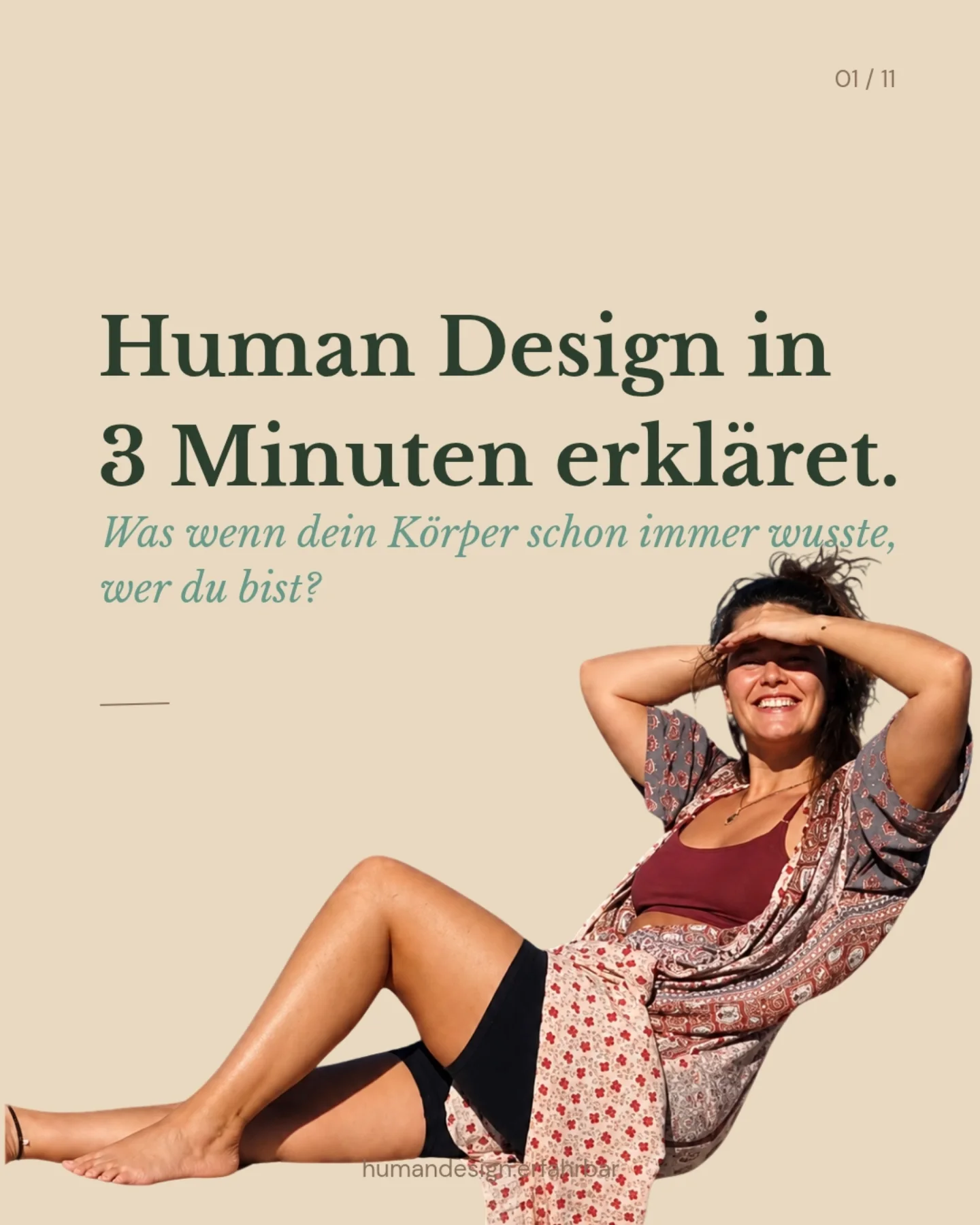 humandesign.erfahrbar Facebook ad: Human Design ist LIFE CHANGING und sollte Teil…