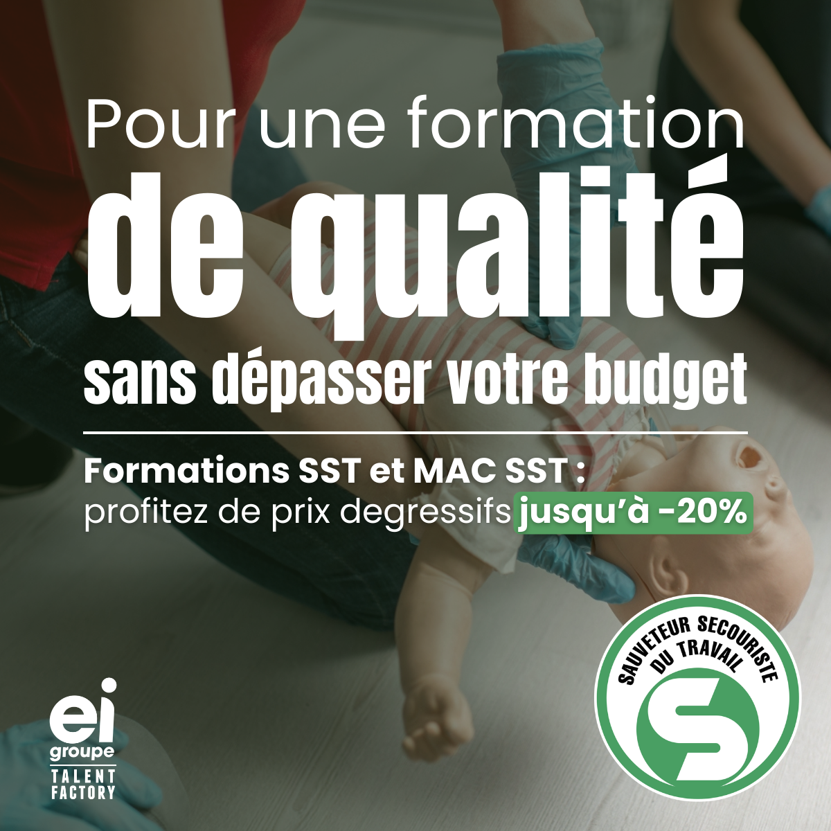 EI Groupe Facebook ad from Mar 11, 2026