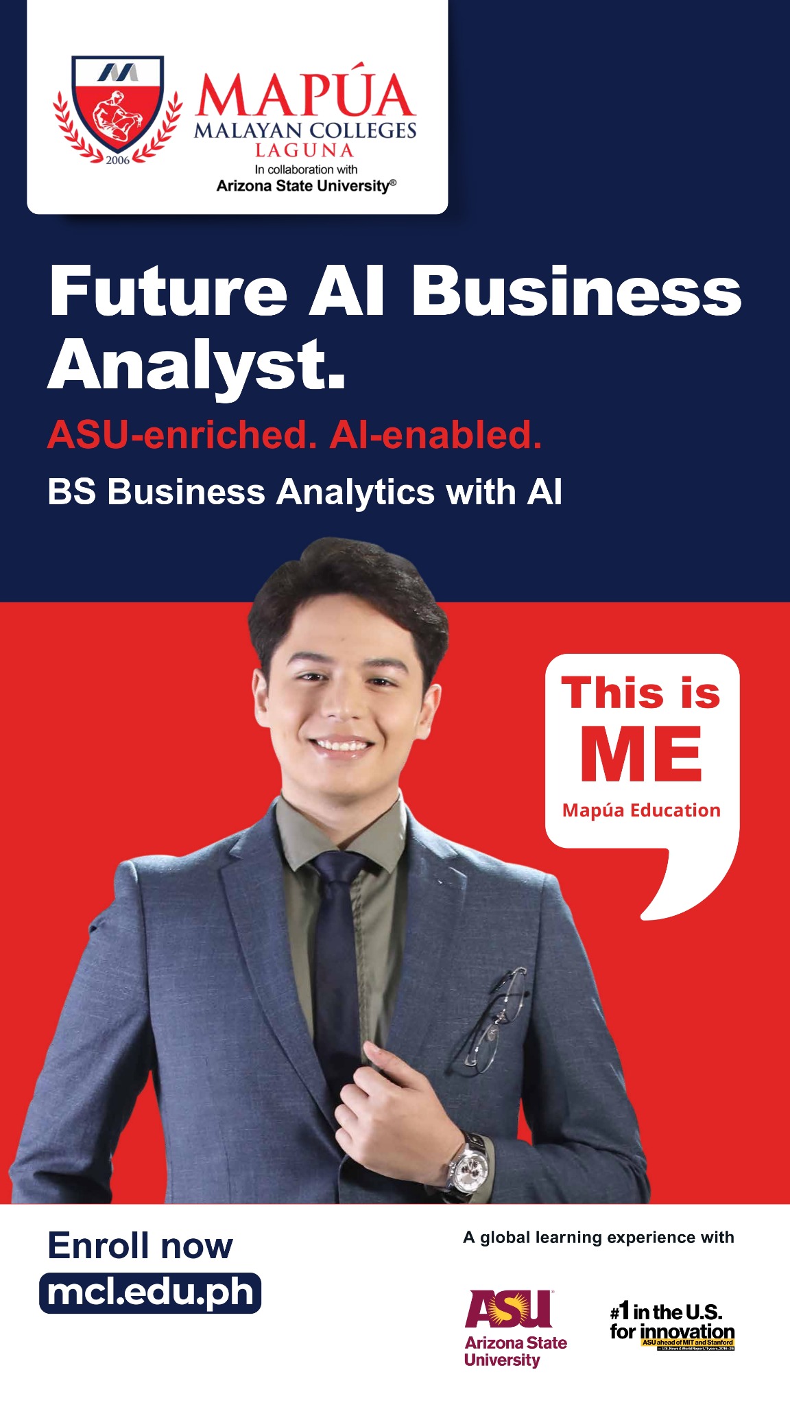 Mapúa Malayan Colleges Laguna Facebook ad