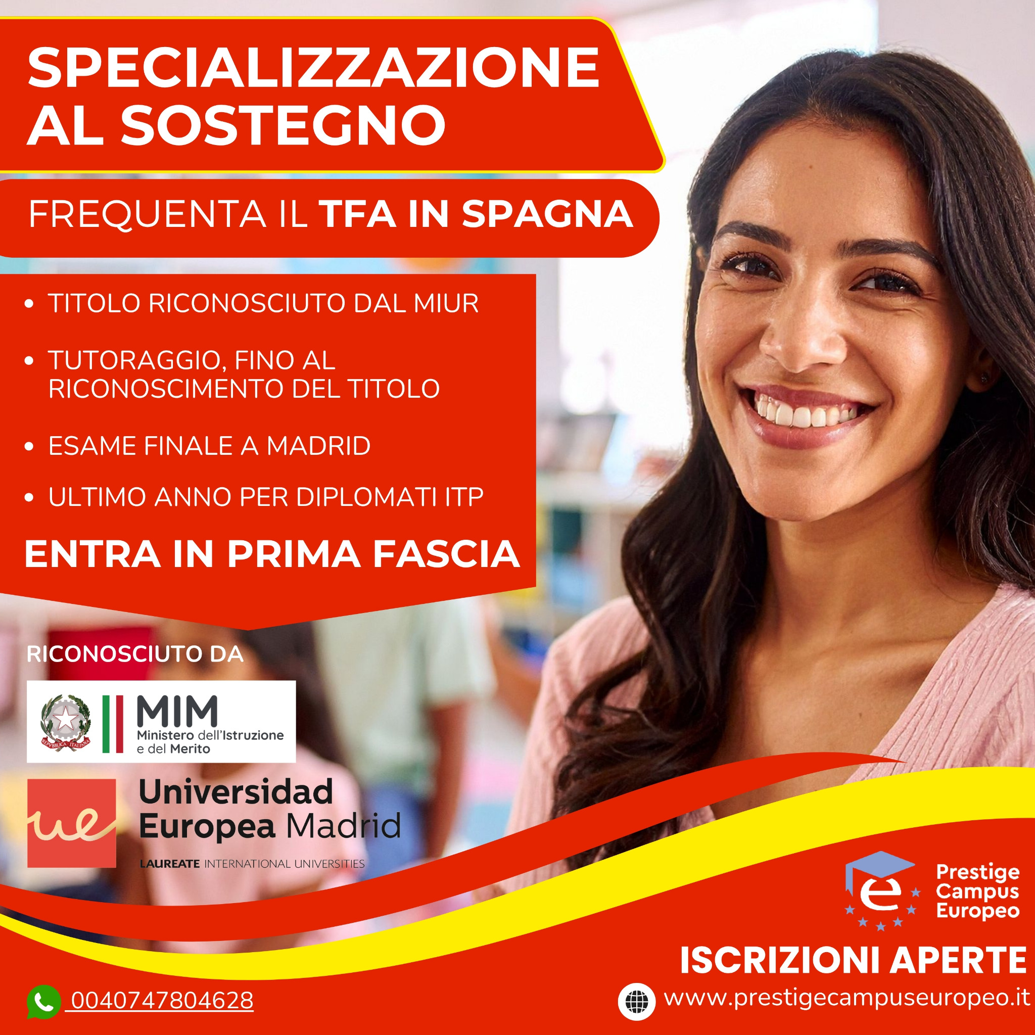 Prestige Campus Europeo Facebook ad