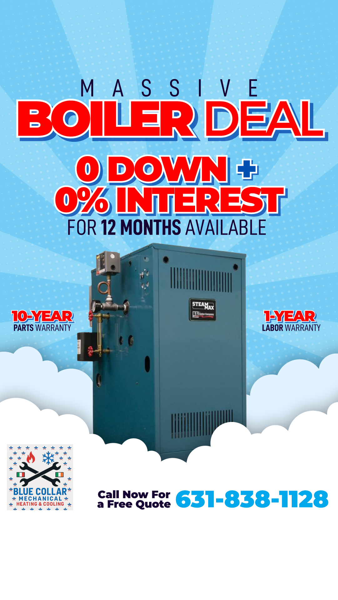 Blue Collar Mechanical Facebook ad