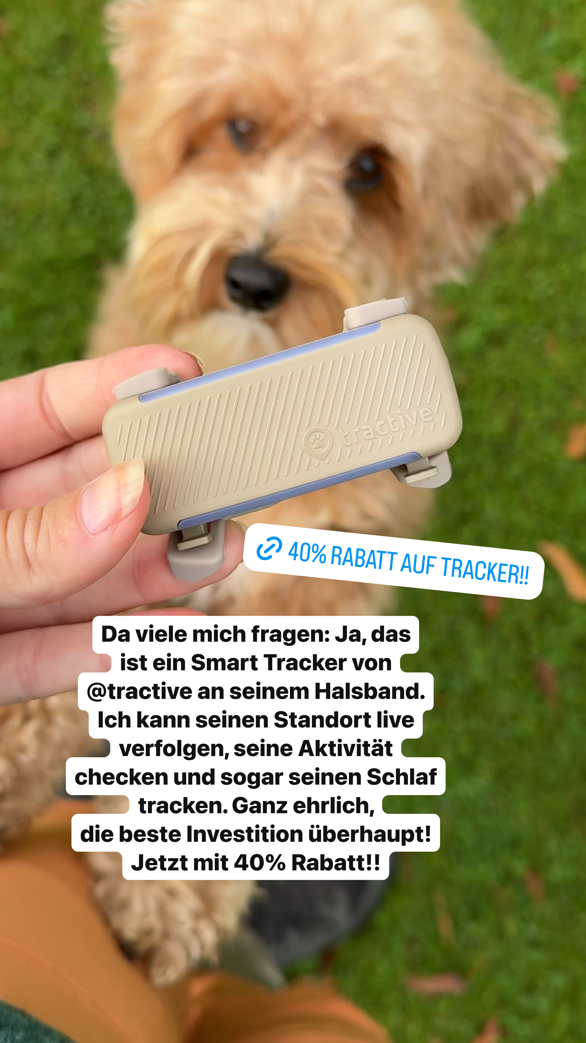 Tractive Facebook ad