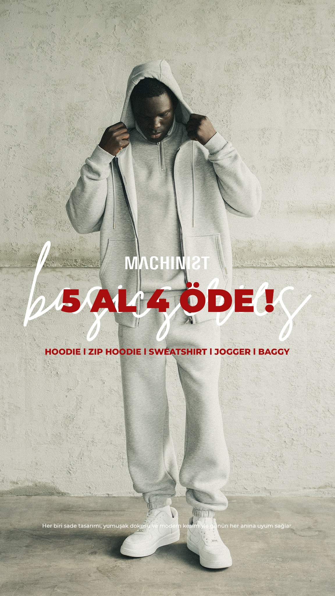 Machinist Clothing Co. Facebook ad from Nov 9, 2025