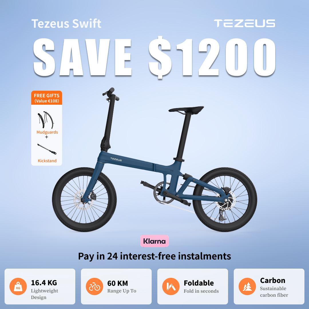 Tezeus EBike Facebook ad