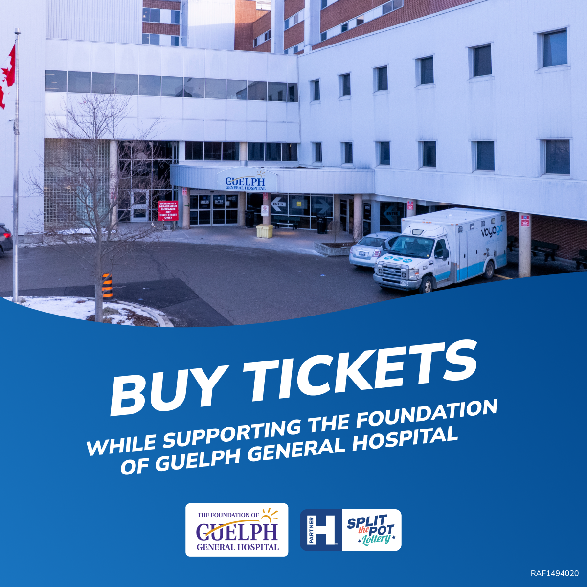 The Foundation of Guelph General Hospital Facebook ad