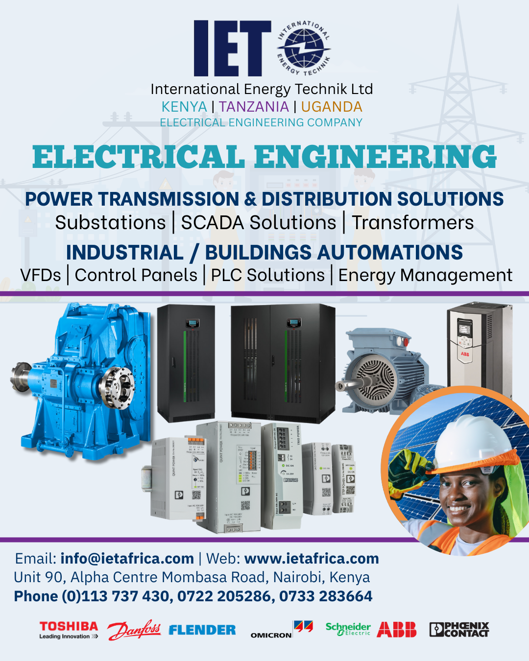 International Energy Technik -IET Facebook ad: From 75 years of experience to cutting-edge technology…