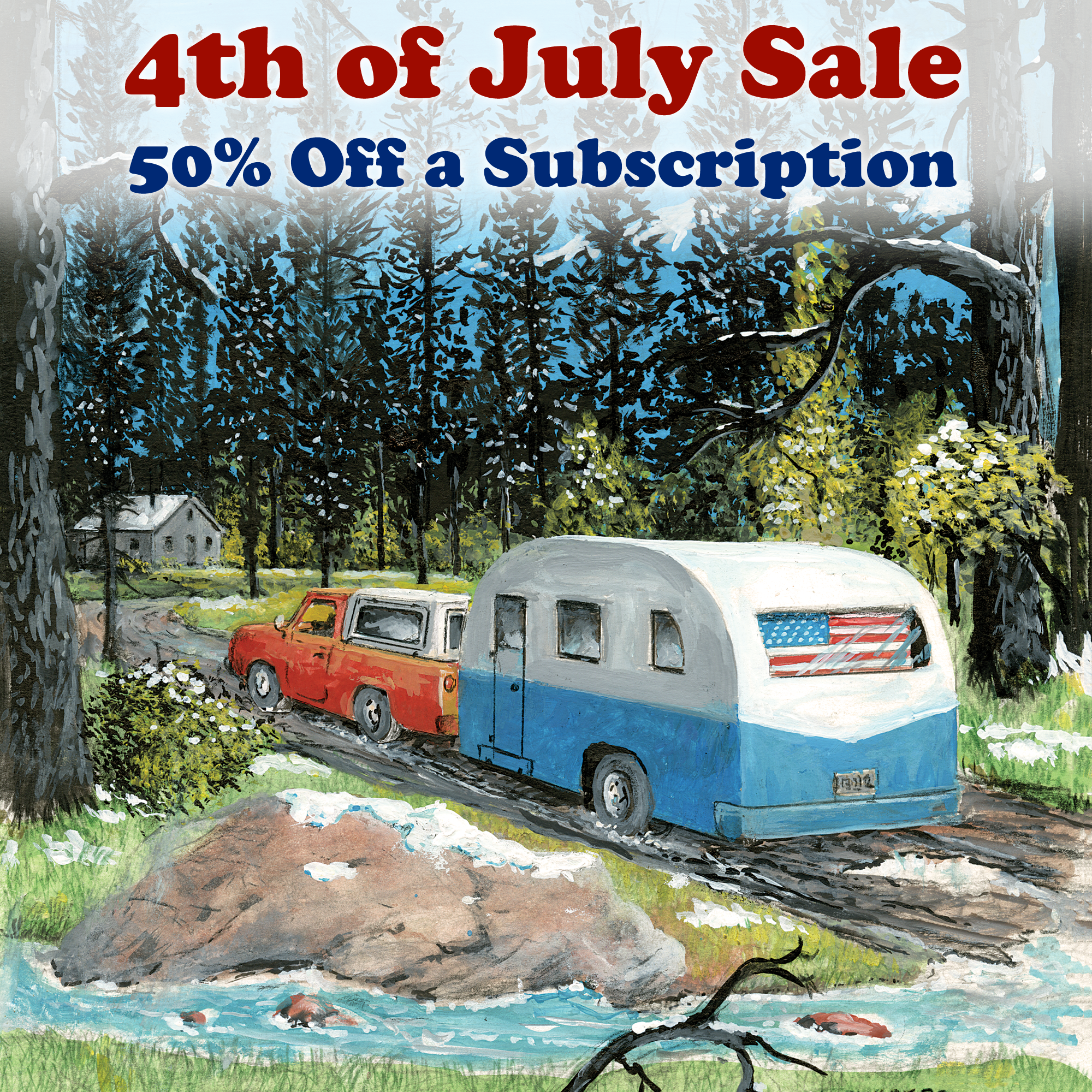 Backwoods Home Magazine Facebook ad