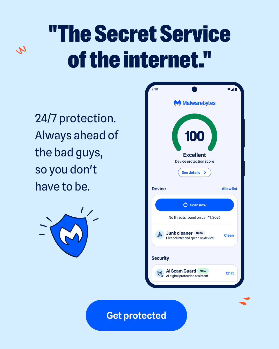 Malwarebytes Facebook ad