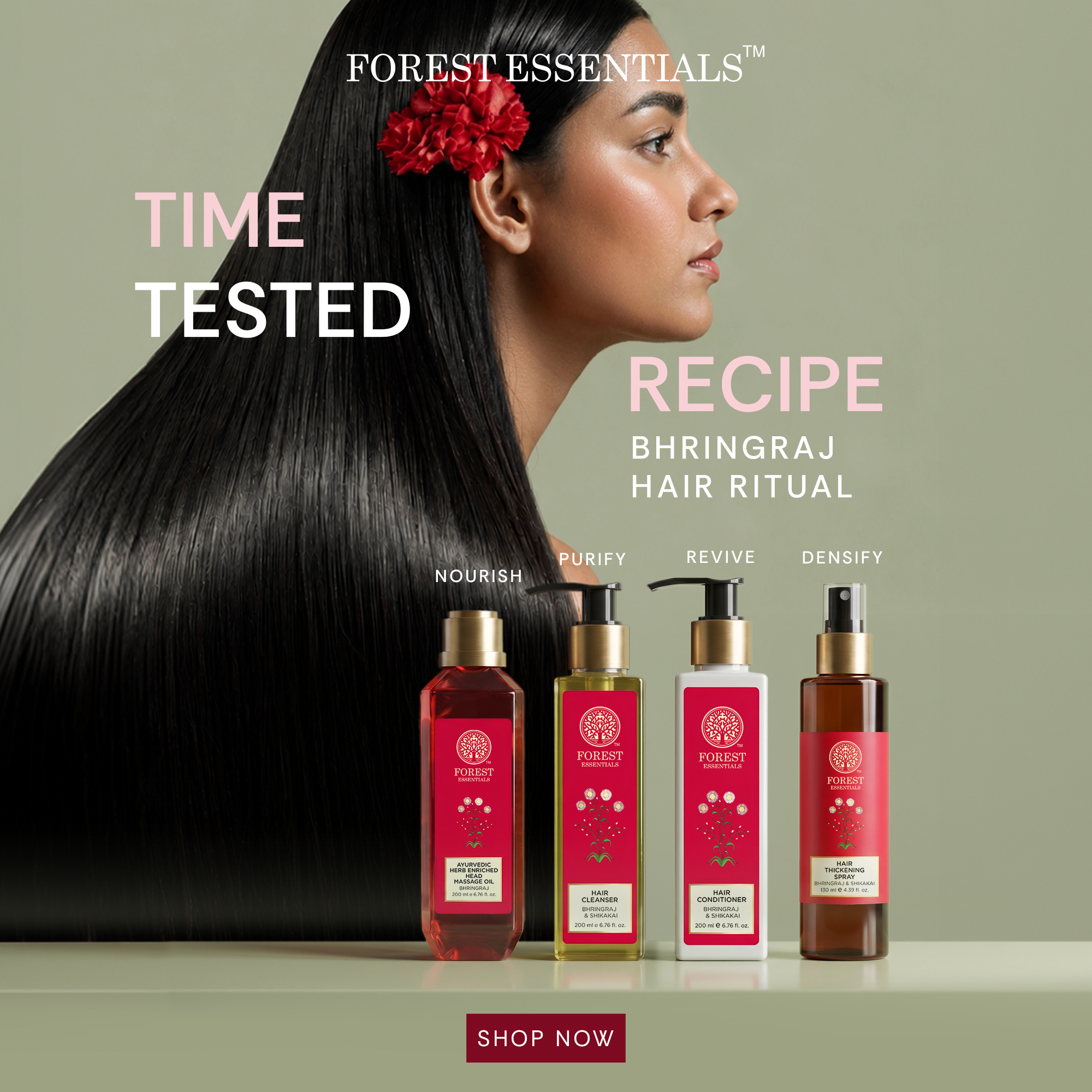 Forest Essentials Facebook ad