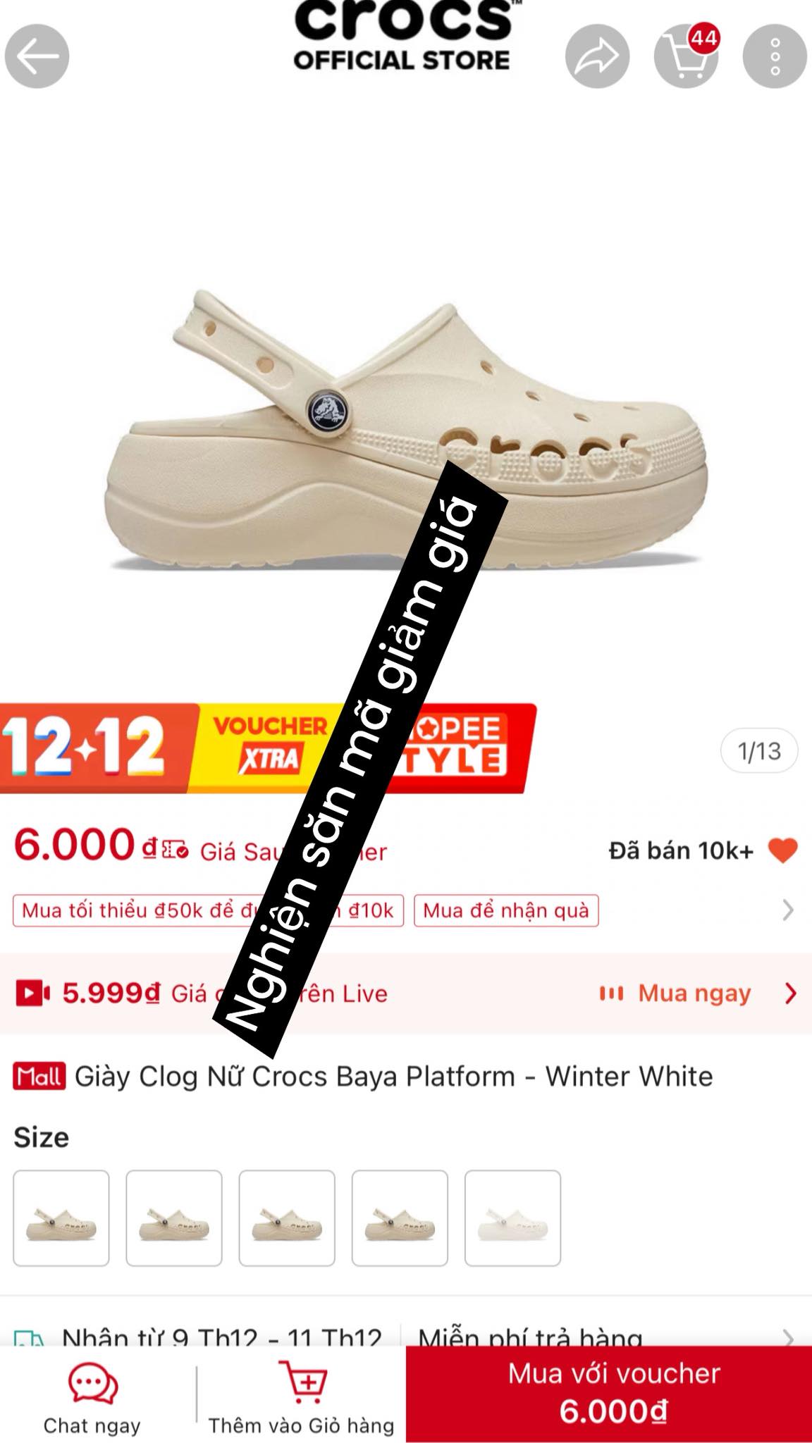 Nghiện săn mã giảm giá Facebook ad: Khoe nhẹ, đã hốt https://s.shopee.vn/2VkUHznMkI