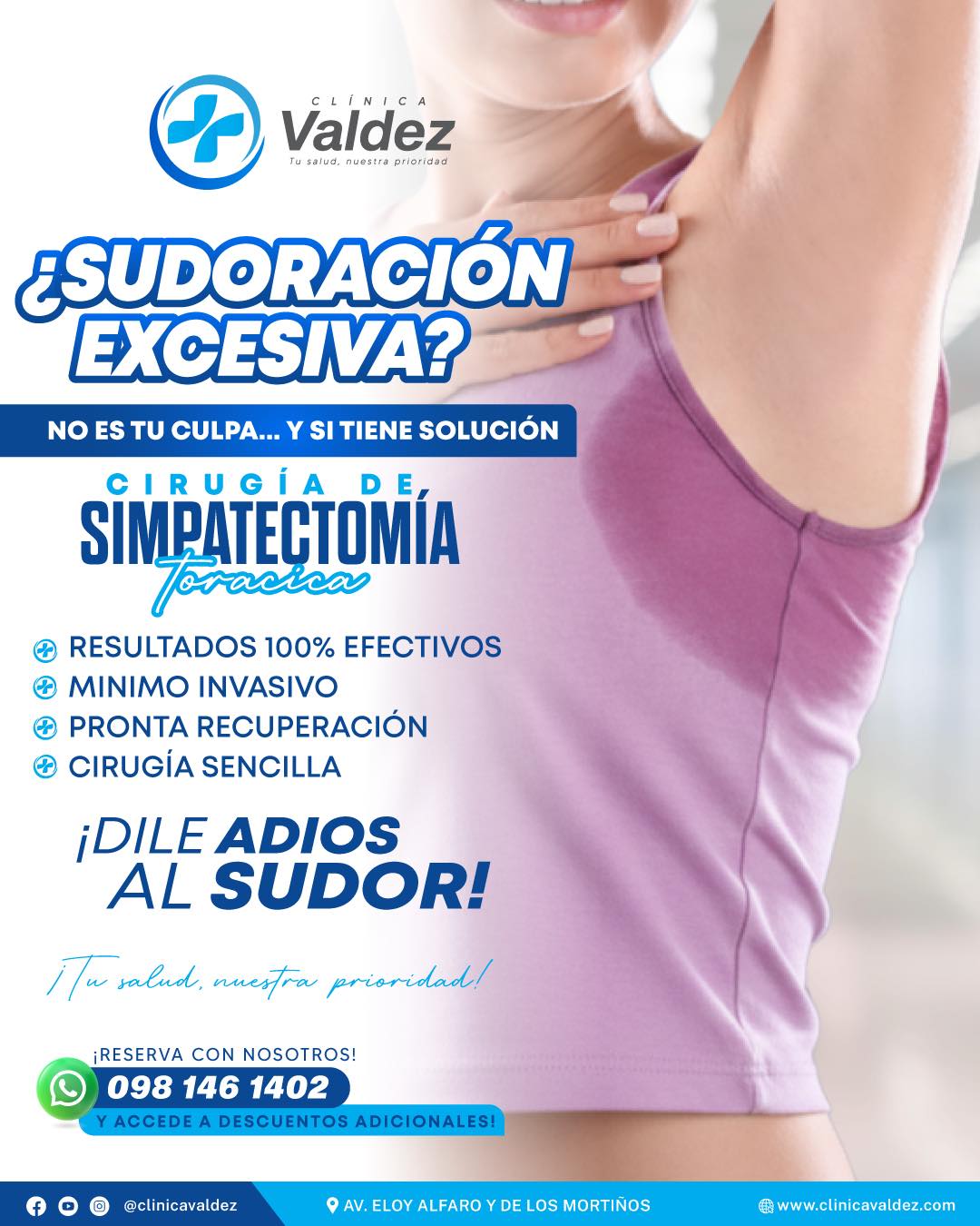Clínica Valdez Facebook ad: CLÍNICA VALDEZ