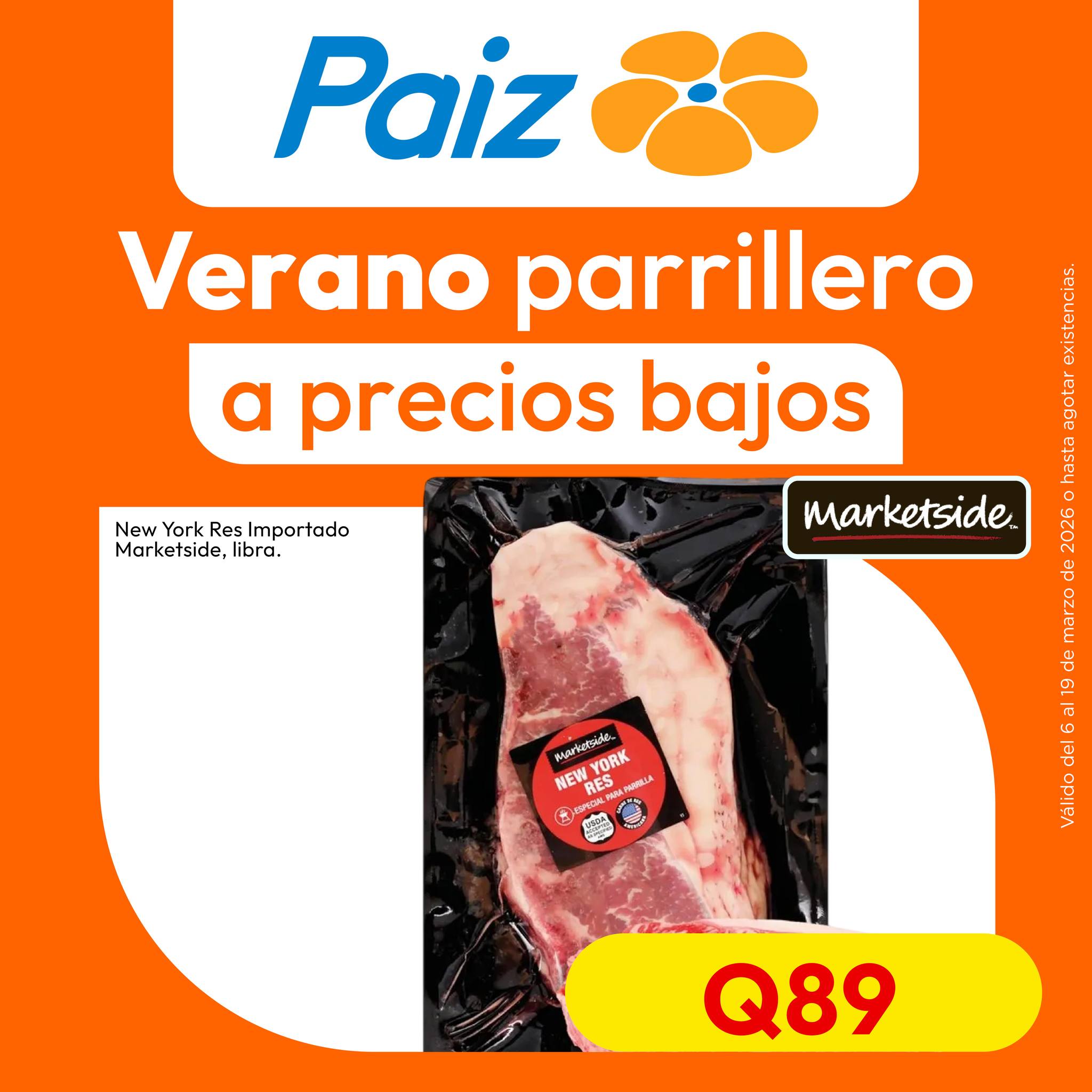 Paiz Guatemala Facebook ad