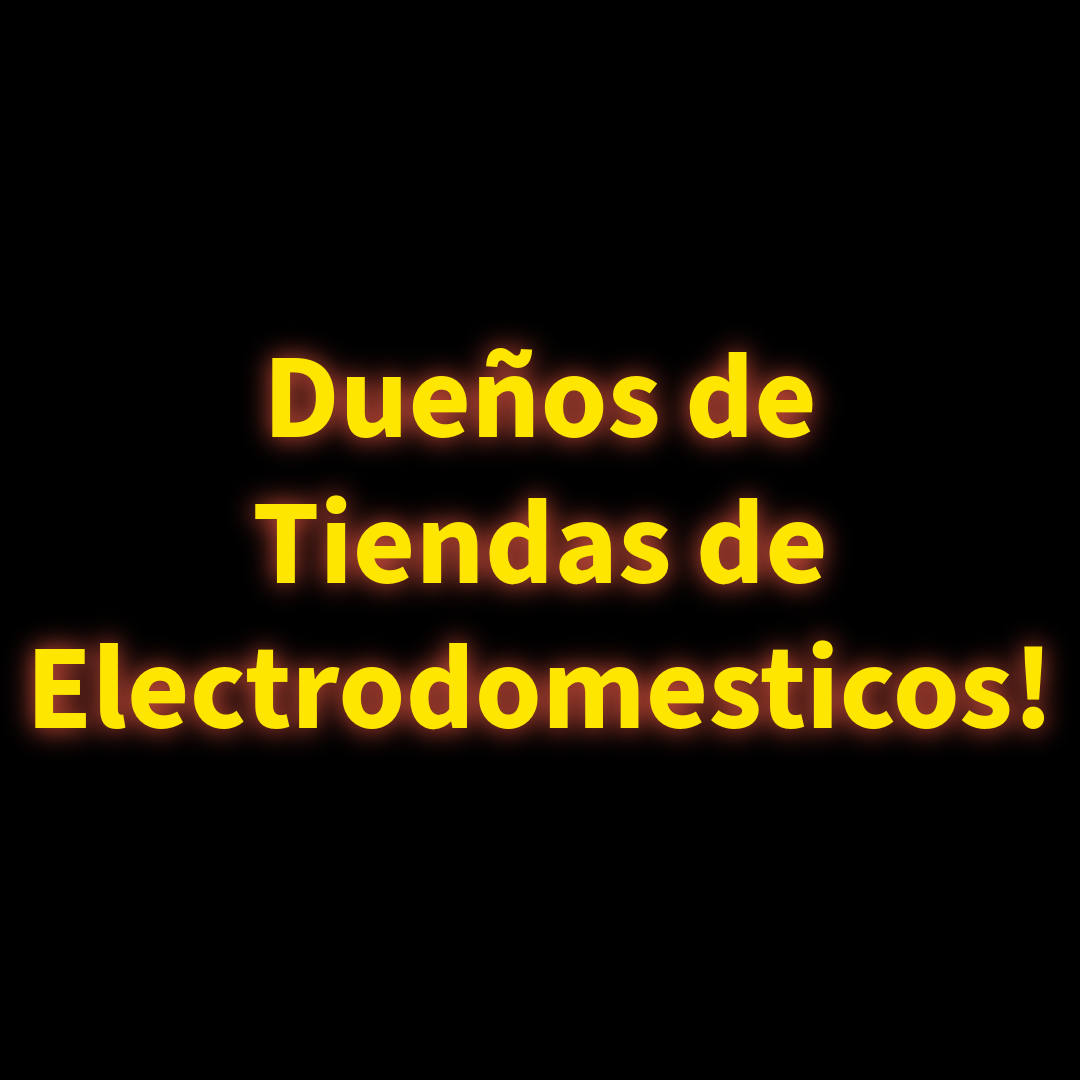 Future Cut Media - Raul Camarena Facebook ad: Duplica tus ventas de Electrodomesticos
