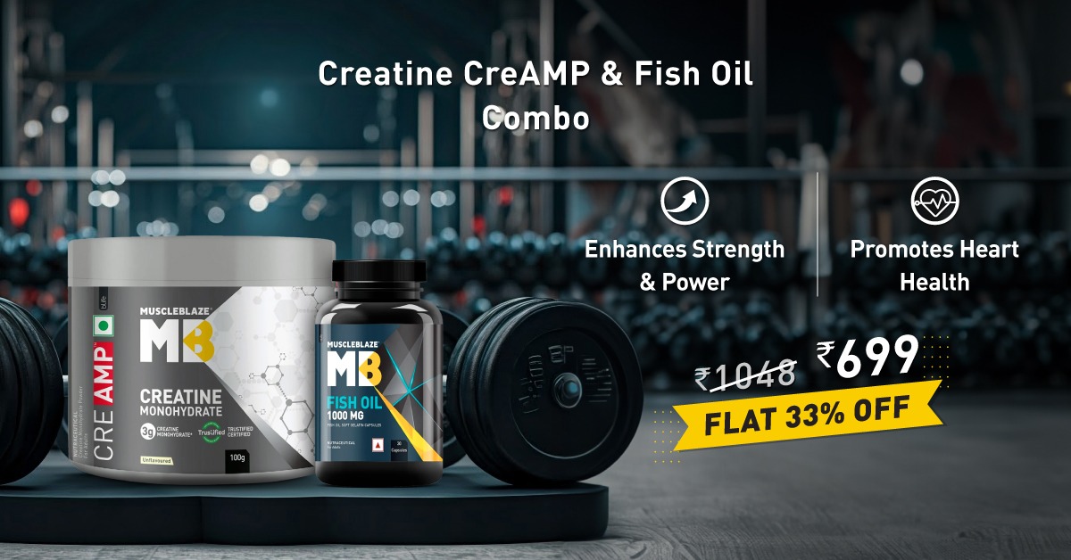 MuscleBlaze Facebook ad