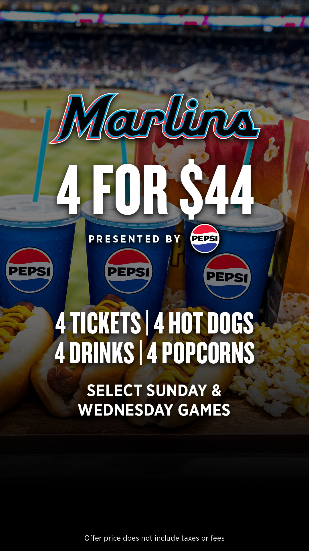 Miami Marlins Facebook ad from Mar 21, 2026