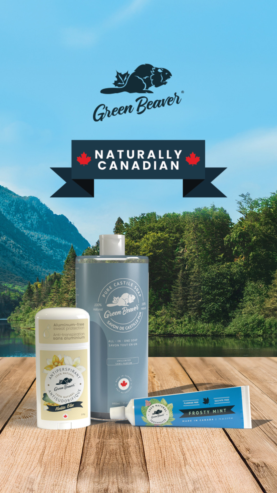 The Green Beaver Company Facebook ad