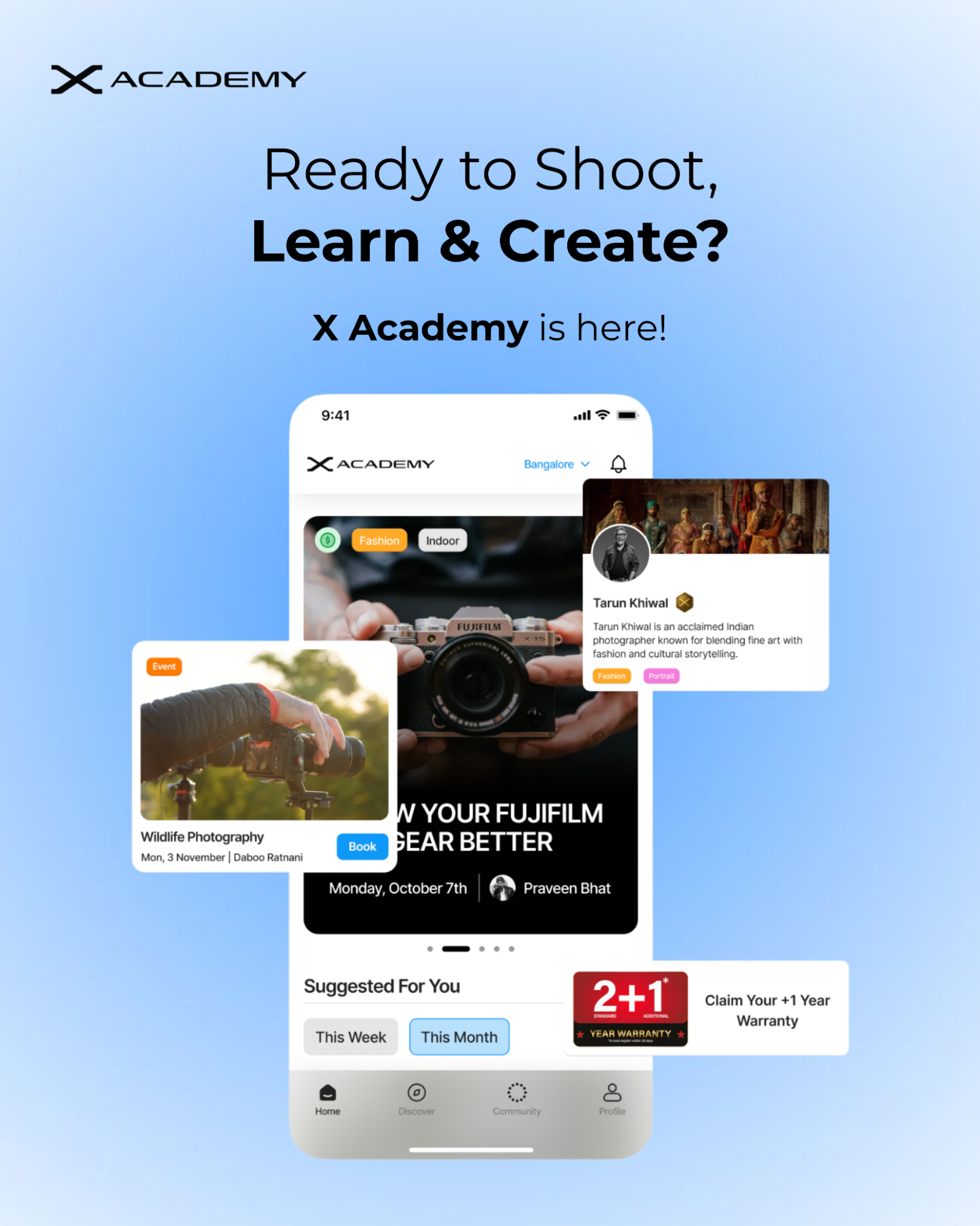 XAcademy India Facebook ad from Oct 14, 2025