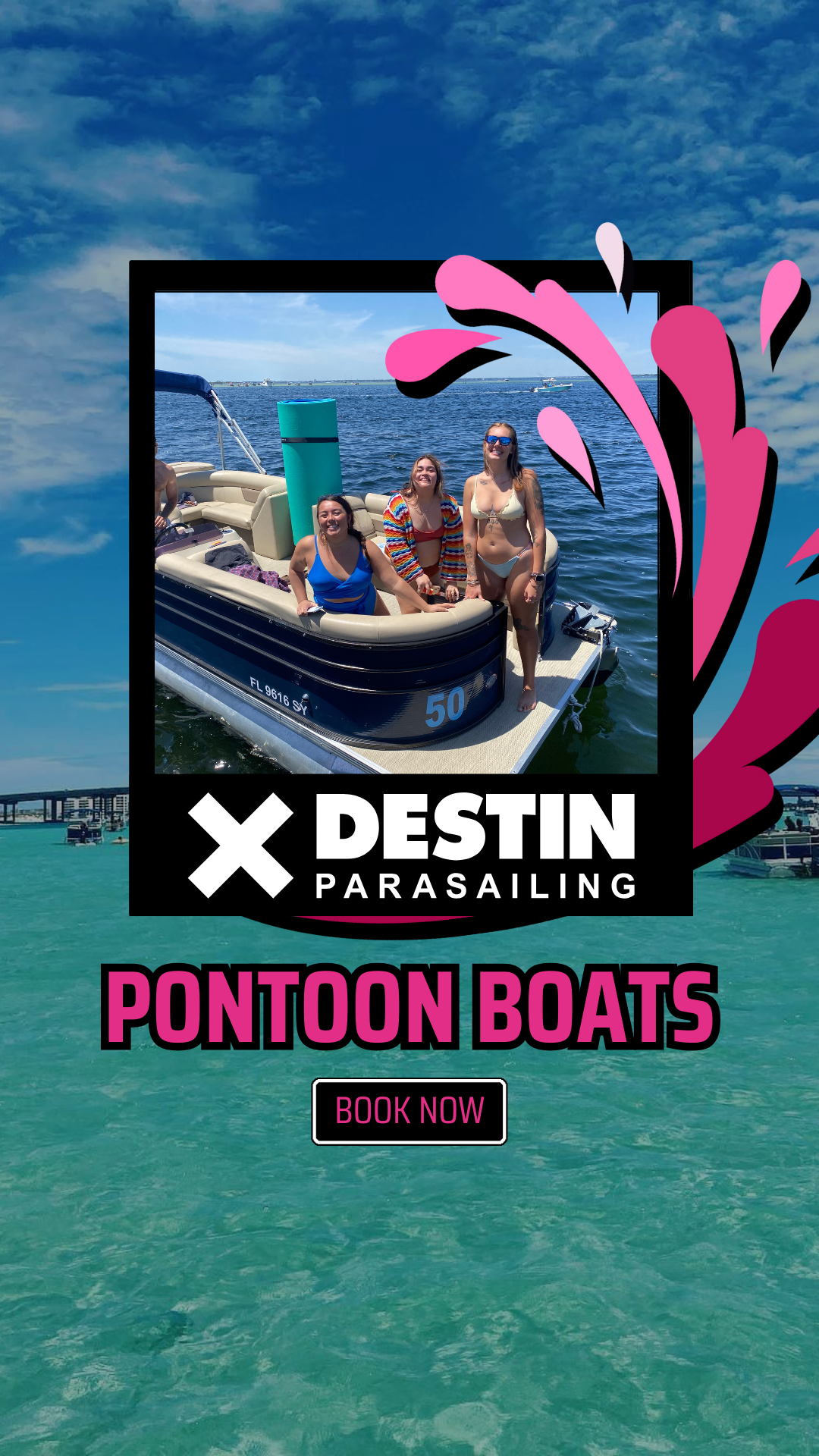 Destin Parasailing Facebook ad