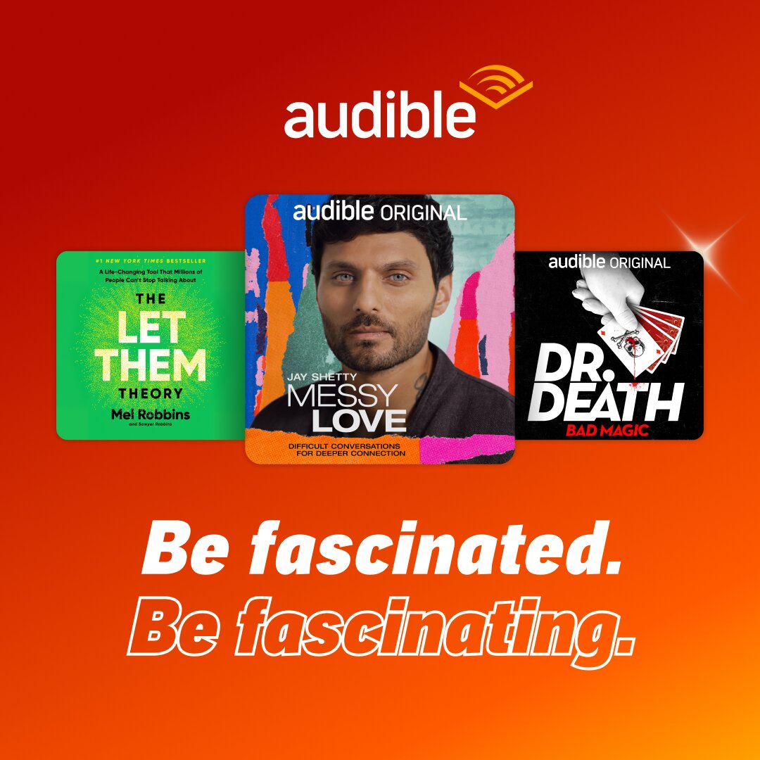 Audible Facebook ad