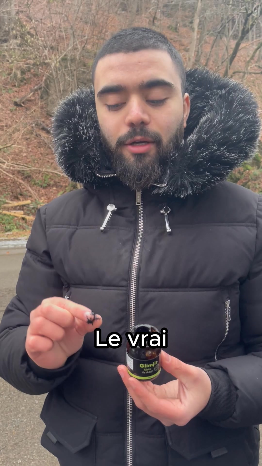 Glimjit Facebook ad: Shilajit n°1 en Europe
