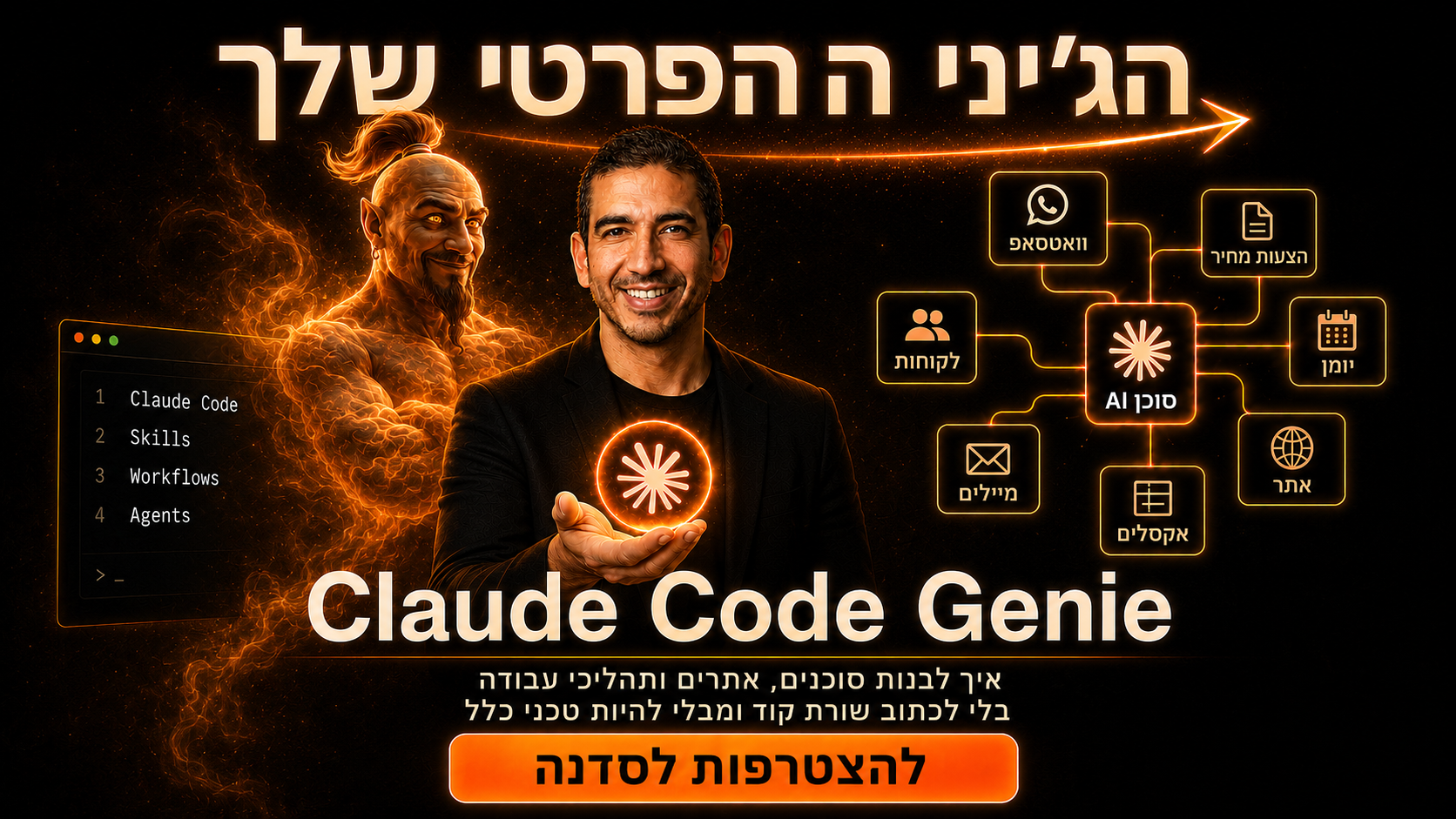 עמיחי שקל בינה מלאכותית ואוטומציה לעסקים Facebook ad from May 20, 2026