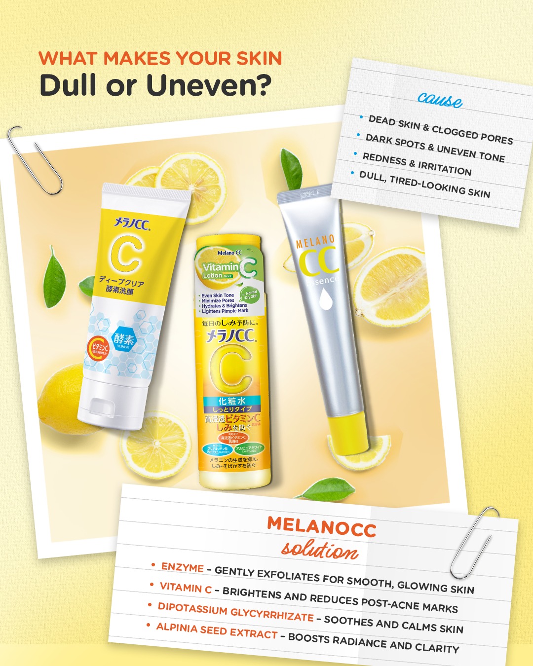 Melano CC Philippines Facebook ad