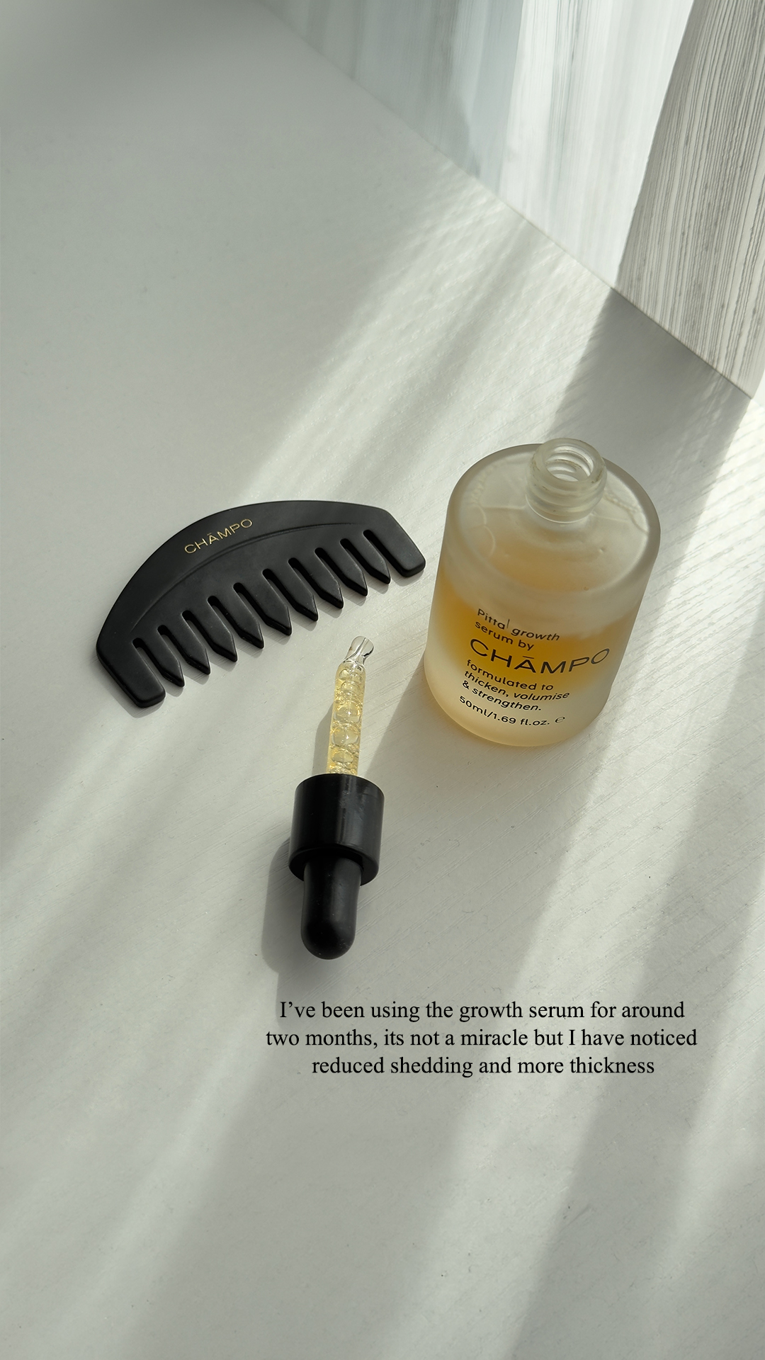 Chāmpo Haircare Facebook ad