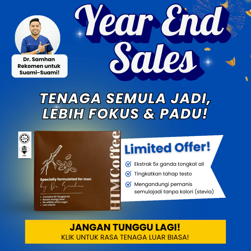 Ikhtiar Dr Samhan Facebook ad: Dari Lesu ke Power, Start Dengan Secawan