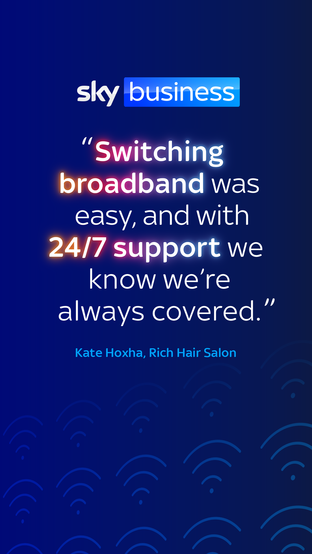 Sky Facebook ad